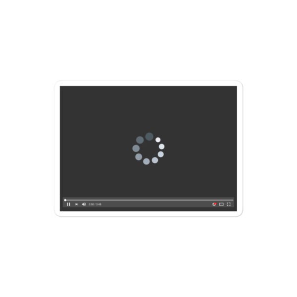 Video Loading - Bubble-free stickers - Image 2