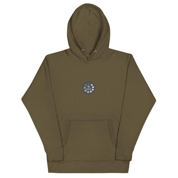 Slow WiFi Logo - Unisex Hoodie - Image 15